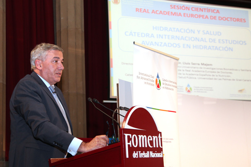 Dr. Lluis Serra Majem - debate Hidratación y salud en la Europa del siglo XXI