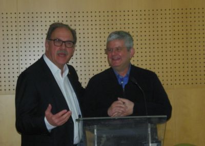 Alfredo Rocafort y José Ramón Calvo en Vichy Catalán