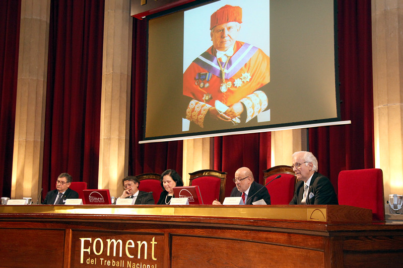 El Dr. Joaquim Gironella recordó al Dr. Josep Llort (EPD)
