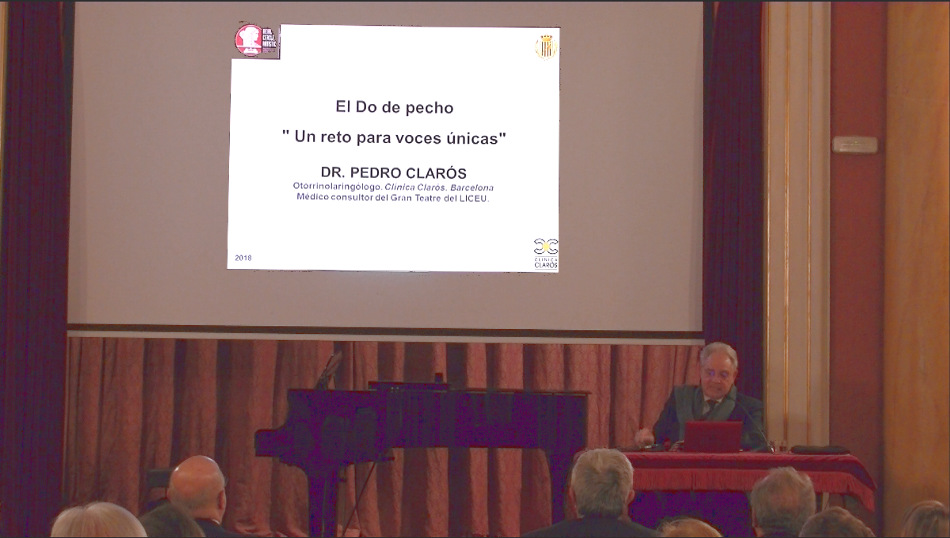 Dr. Pedro Clarós presenta la Fundación Clarós