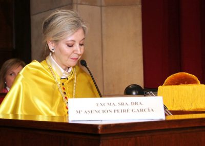 Acto de ingreso de la Dra. Maria Asunción Peiré García