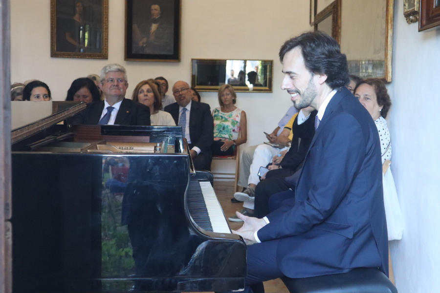 Concierto de piano de Iván Martín. Cartuja de Valldemosa