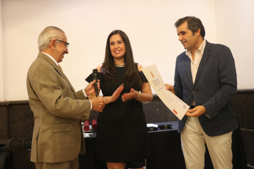 Entrega de premios RAED a tesis doctorales. Coahuila, México