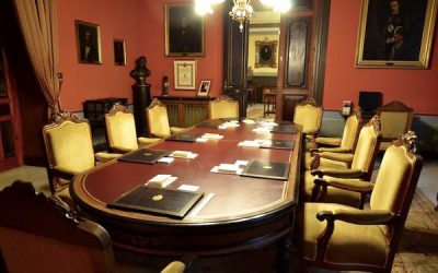 The academicians Pintó and Gil renew the RACEF