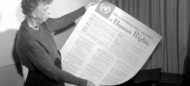 Aniversario Declaracion Universal Derechos Humanos - Eleanor Roosevelt