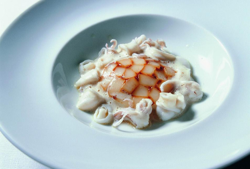 2000 - Parmentier de calamares-plato-Celler-de-Can-Roca