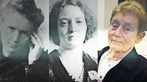 Marie, Irene y Héléne, tres generaciones de físicas Curie M.V.