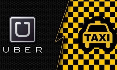 Uber versus taxi