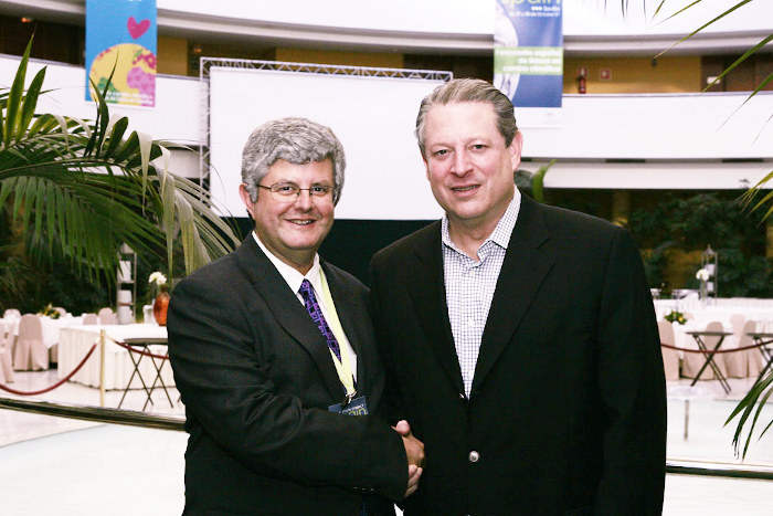 José Ramón Calvo and Al Gore