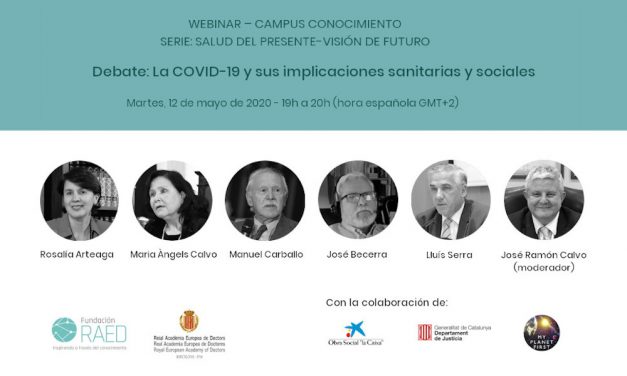 Debate «La COVID-19 y sus implicaciones sanitarias y sociales»