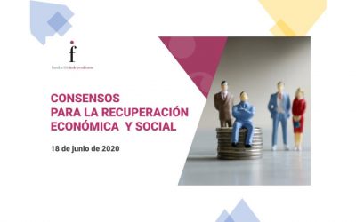 Debate «Consensos para la recuperación económica y social»