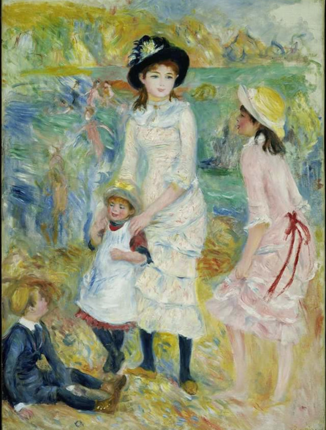 Pierre Auguste Renoir. Escena familiar