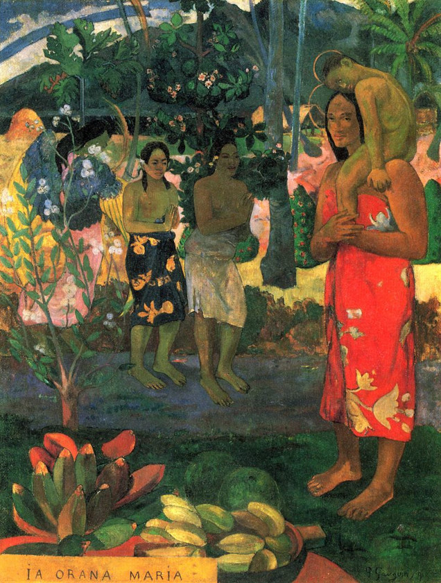 Paul Gauguin. La Orana Maria