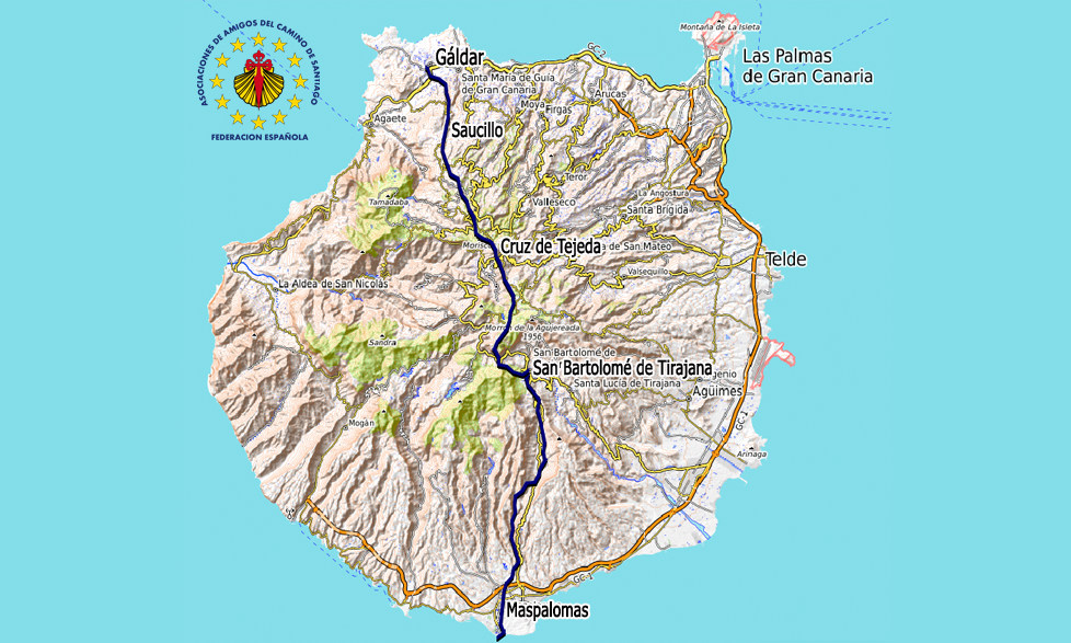 El Camino de Santiago de Gran Canaria