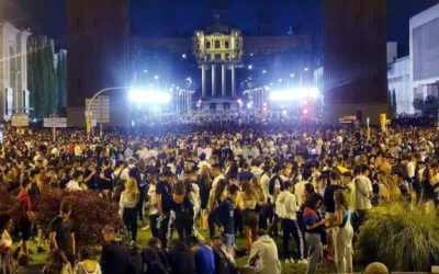 De los botellones sociales al macrobotellón destructivo y distópico