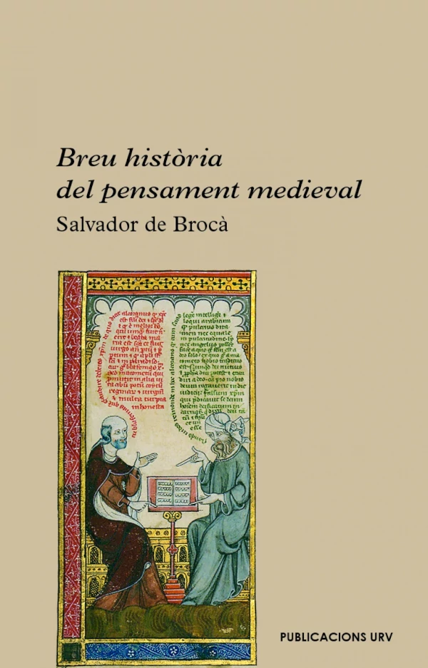 Portada libro "Breu història del pensament medieval", de Salvador de Brocà