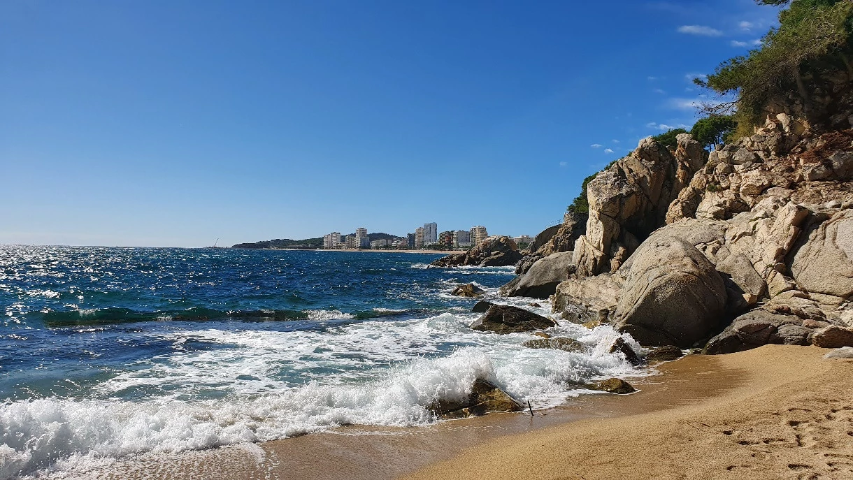Costa norte del litoral de Playa de Aro – Costa Brava – Girona