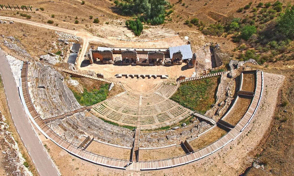 Ruïnes del teatre romà de Clunia