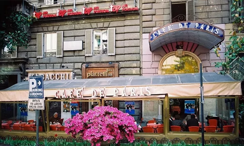 El Café París de Roma. Por Joaquín Callabed