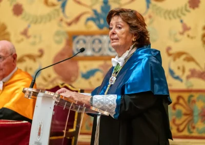 La Dra. Maria Vallet Regí, en su ingreso en la RAED