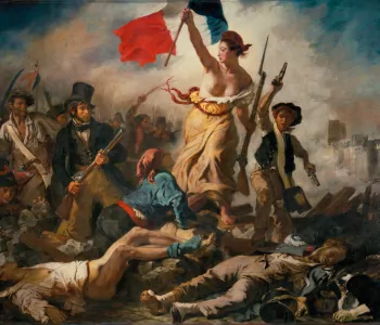 Pre-impressionist painting technique. Paint fast. Eugene Delacroix