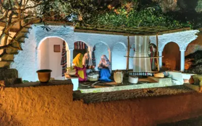El pesebre viviente de Corbera
