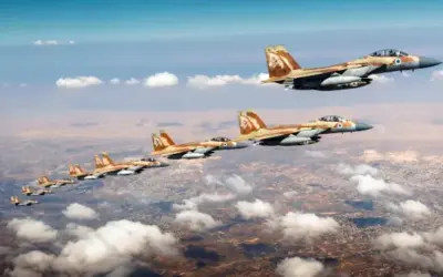 From a shelter in Israel